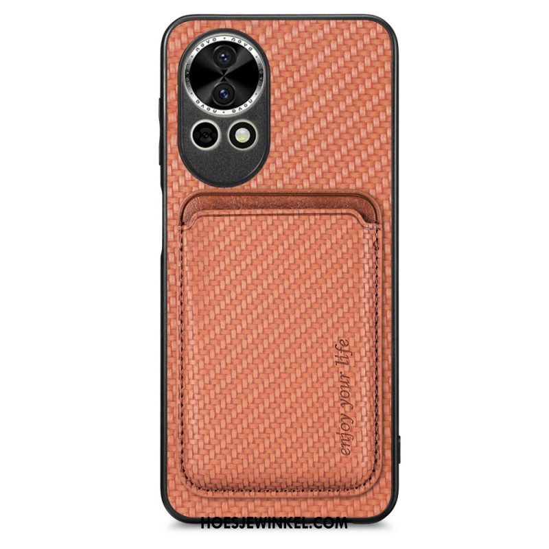 Cover Hoesje Huawei Nova 13 Telefoonhoesje Afneembare Magnetische Kaarthouder