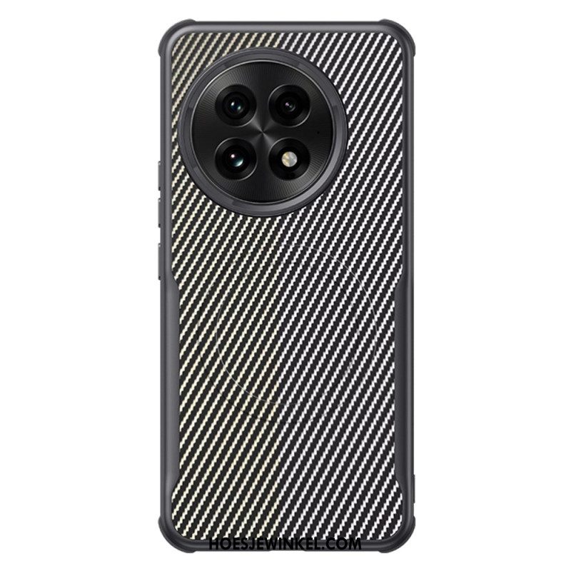 Cover Hoesje Oneplus 13 Telefoonhoesje Koolstofvezel Textuur Magsafe Compatibel