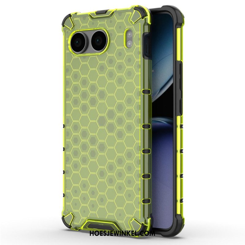 Cover Hoesje Oneplus Nord 4 Telefoonhoesje Honingraat