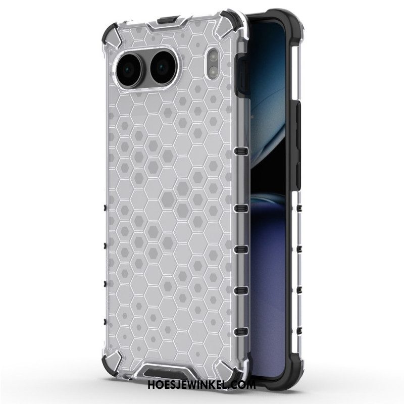 Cover Hoesje Oneplus Nord 4 Telefoonhoesje Honingraat