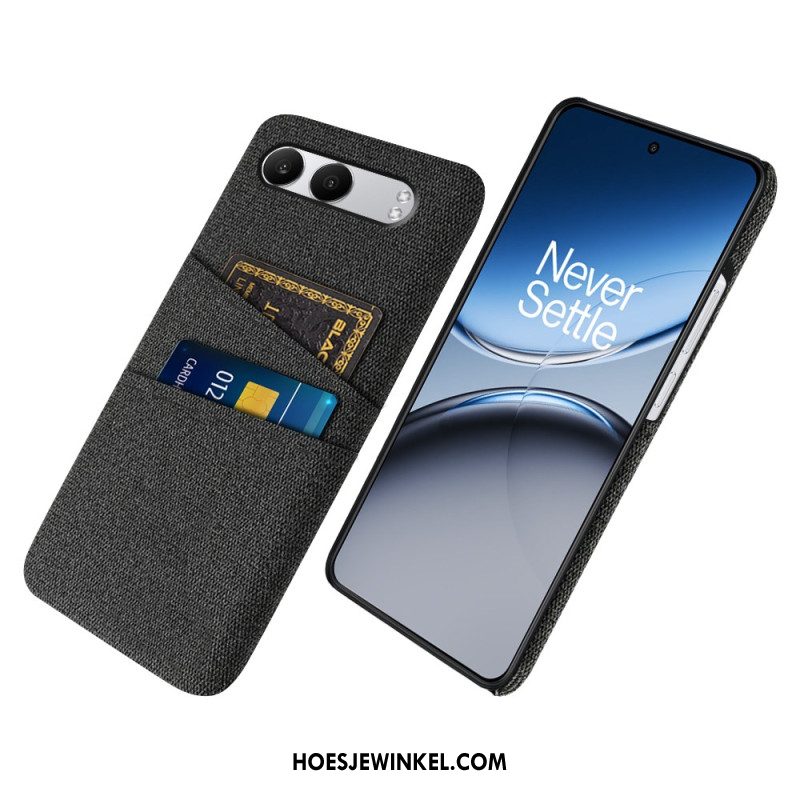 Cover Hoesje Oneplus Nord 4 Telefoonhoesje Stoffen Kaarthouder