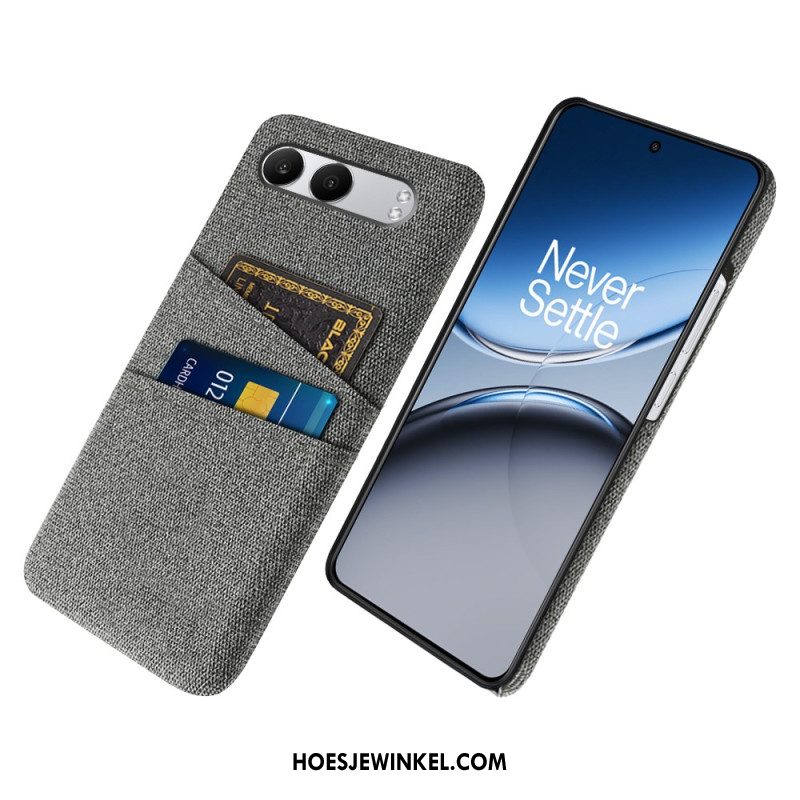 Cover Hoesje Oneplus Nord 4 Telefoonhoesje Stoffen Kaarthouder