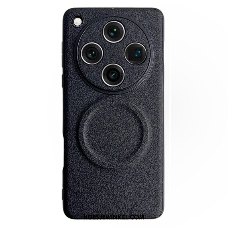 Cover Hoesje Oppo Find X8 Pro Telefoonhoesje Magsafe-compatibel Leerlook