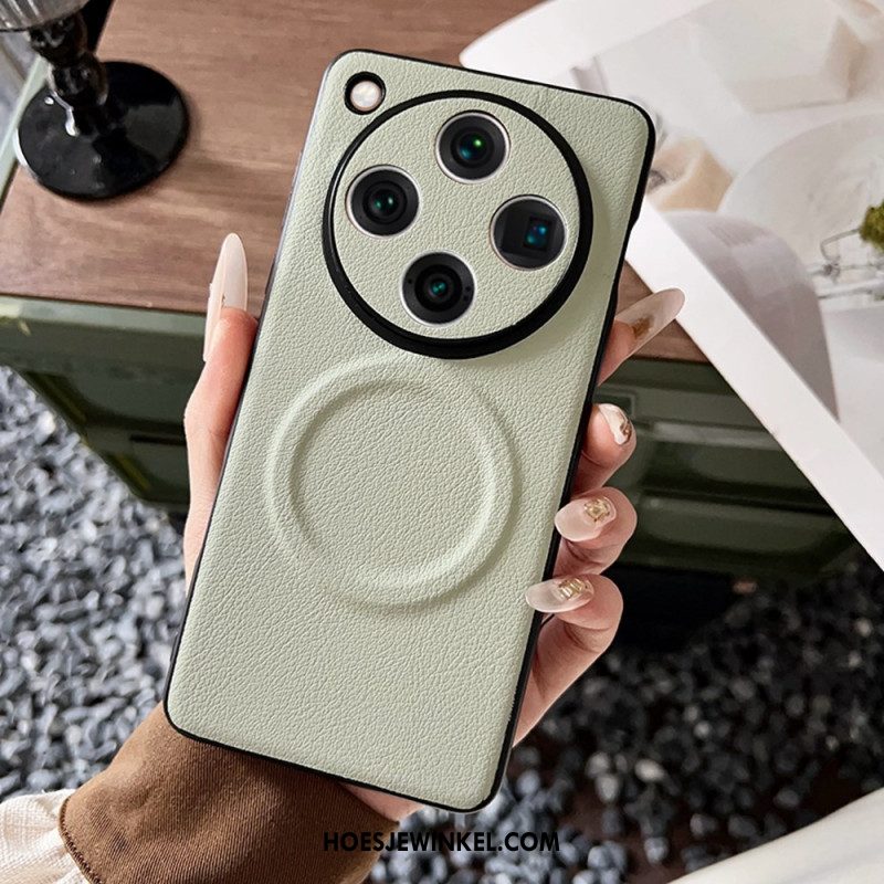 Cover Hoesje Oppo Find X8 Pro Telefoonhoesje Magsafe-compatibel Leerlook