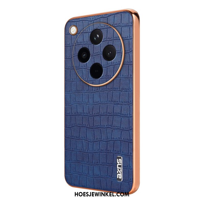 Cover Hoesje Oppo Find X8 Telefoonhoesje Azns Krokodillenstijl