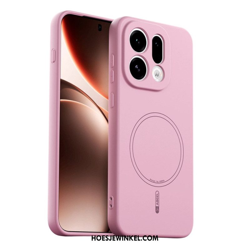 Cover Hoesje Oppo Find X9 5g Telefoonhoesje Abeel Vloeibare Siliconen Magsafe