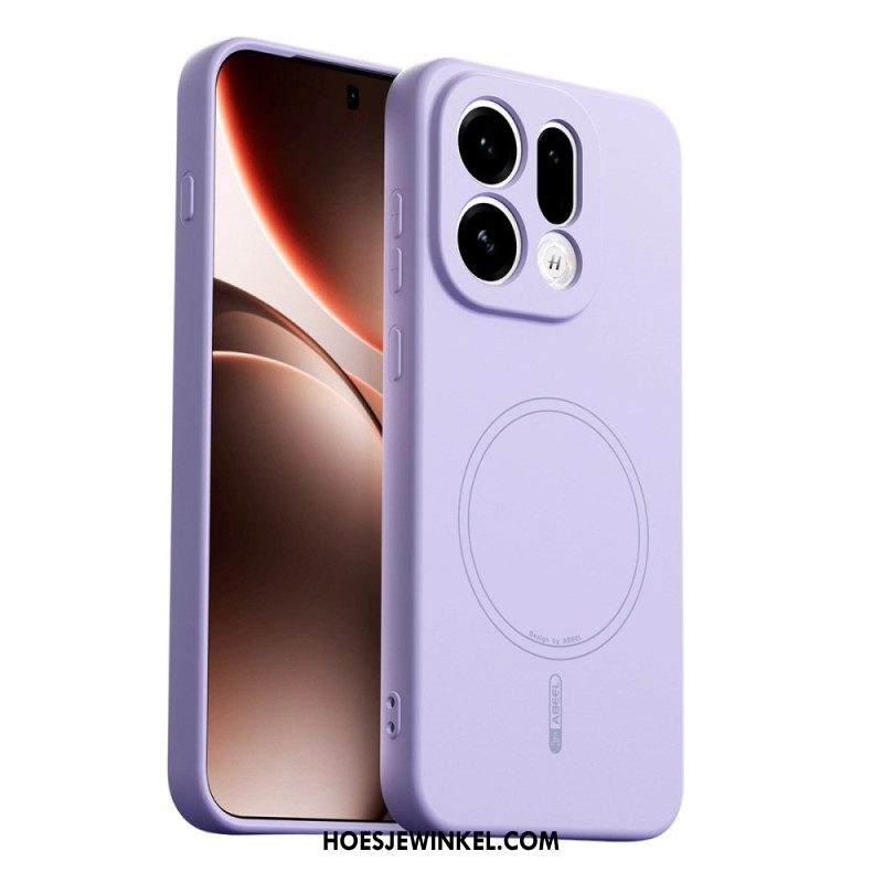 Cover Hoesje Oppo Find X9 5g Telefoonhoesje Abeel Vloeibare Siliconen Magsafe