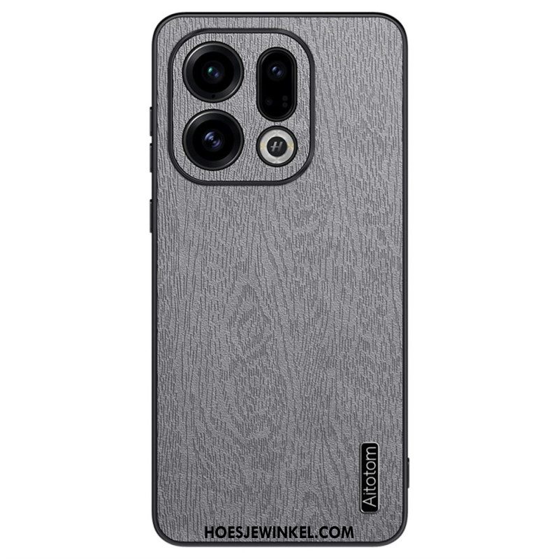 Cover Hoesje Oppo Find X9 5g Telefoonhoesje Houtstructuur