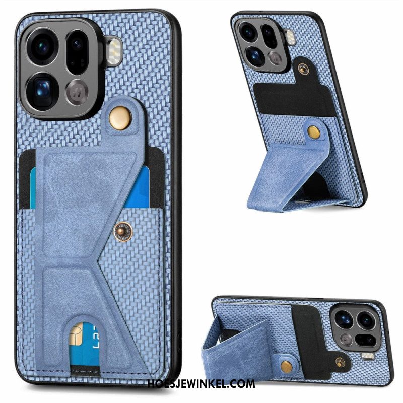 Cover Hoesje Oppo Find X9 Pro 5g Telefoonhoesje Kaarthouder En Standaard Design K