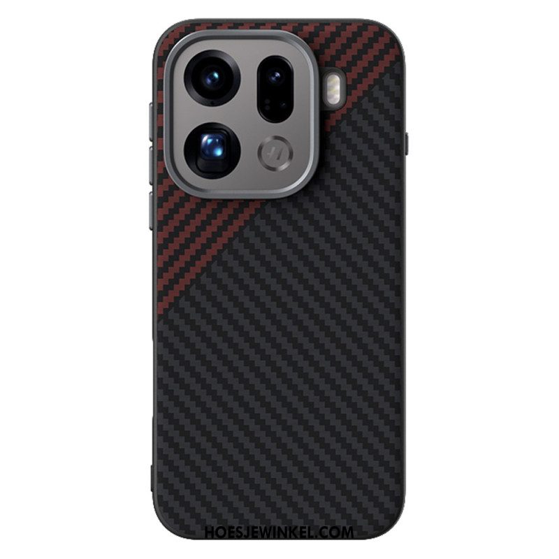 Cover Hoesje Oppo Find X9 Pro 5g Telefoonhoesje Magsafe Carbon Fiber Textuur Abeel