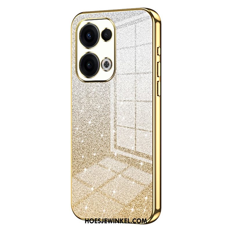 Cover Hoesje Oppo Reno 13 5g Telefoonhoesje Gradiëntglitter