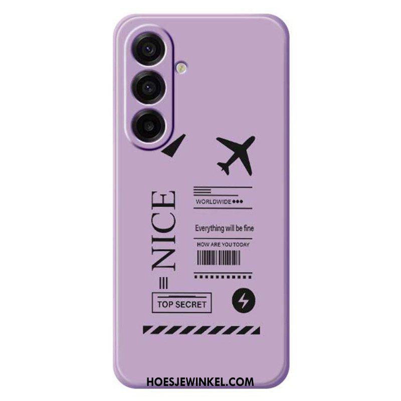 Cover Hoesje Samsung Galaxy A17 4g / 5g Telefoonhoesje Instapkaart