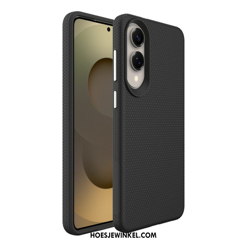 Cover Hoesje Samsung Galaxy S25 5g Edge Telefoonhoesje Chromen Knoppen