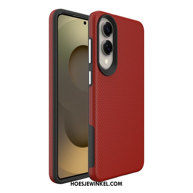 Cover Hoesje Samsung Galaxy S25 5g Edge Telefoonhoesje Chromen Knoppen