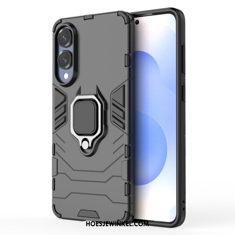 Cover Hoesje Samsung Galaxy S25 5g Edge Telefoonhoesje Duurzame Ring