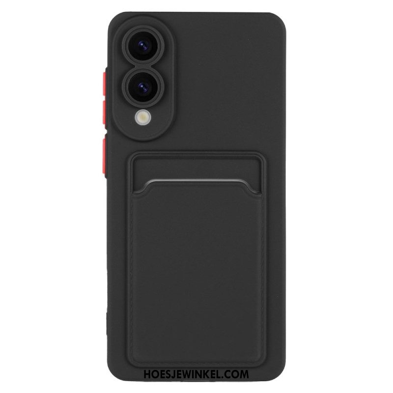 Cover Hoesje Samsung Galaxy S25 5g Edge Telefoonhoesje Kaarthouder