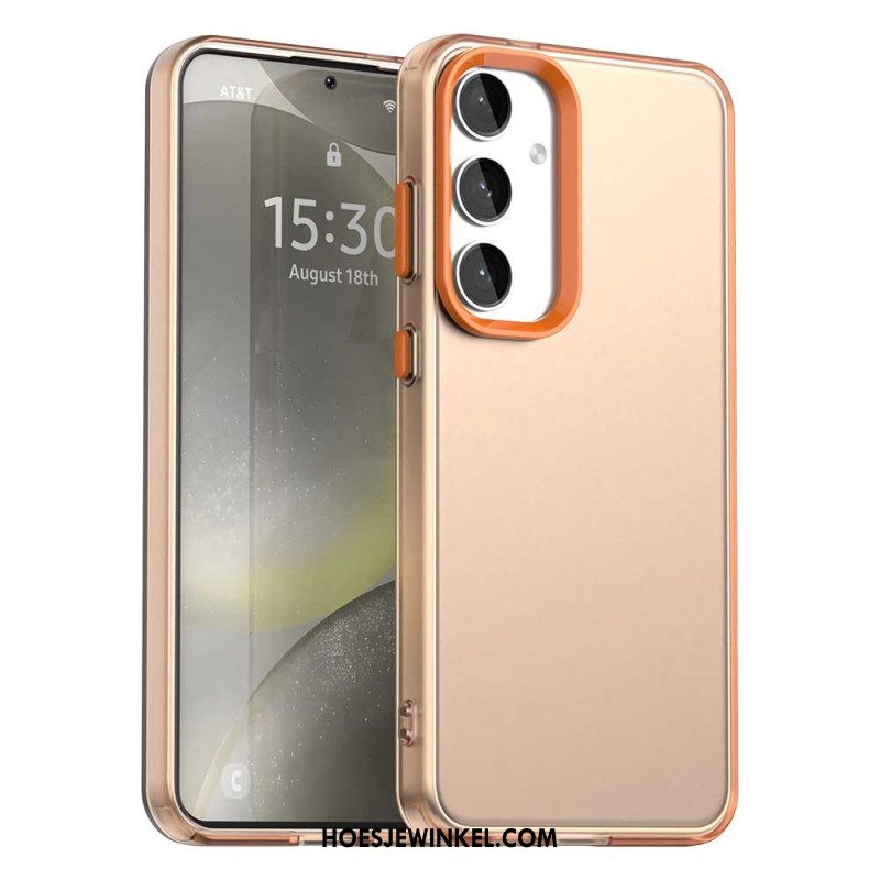 Cover Hoesje Samsung Galaxy S25 5g Telefoonhoesje Getint