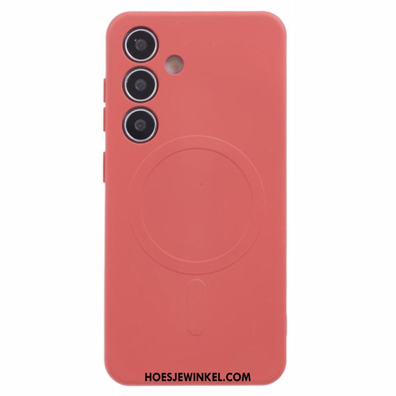 Cover Hoesje Samsung Galaxy S25 5g Telefoonhoesje Magsafe-compatibel Siliconen