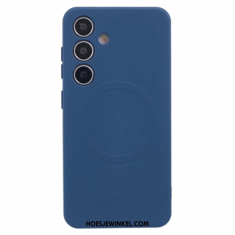 Cover Hoesje Samsung Galaxy S25 5g Telefoonhoesje Magsafe-compatibel Siliconen