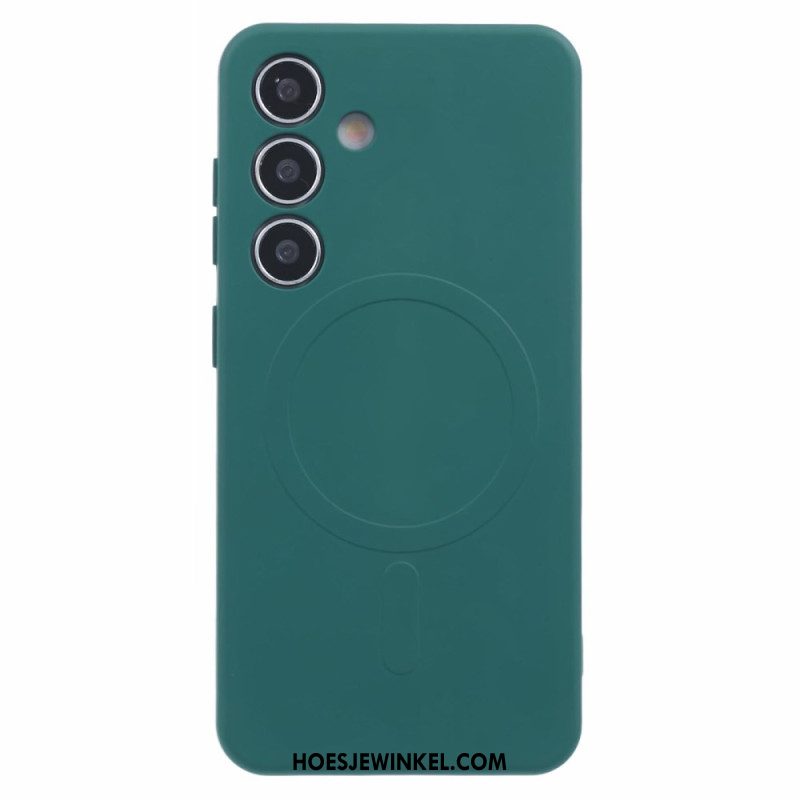 Cover Hoesje Samsung Galaxy S25 5g Telefoonhoesje Magsafe-compatibel Siliconen