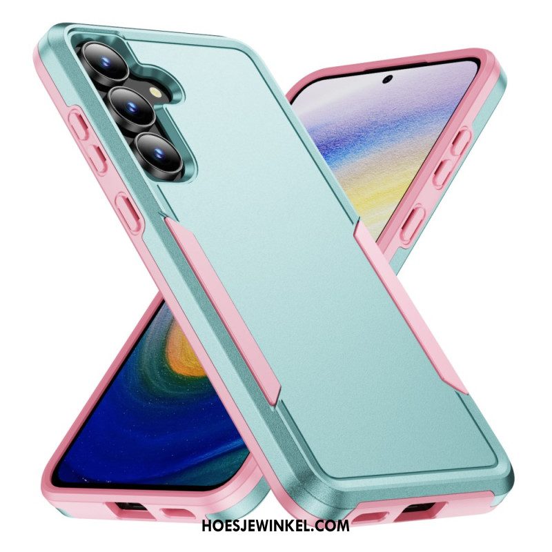 Cover Hoesje Samsung Galaxy S25 Fe Telefoonhoesje Metaaleffect