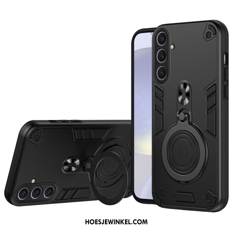 Cover Hoesje Samsung Galaxy S25 Plus 5g Telefoonhoesje Draaibare Standaard