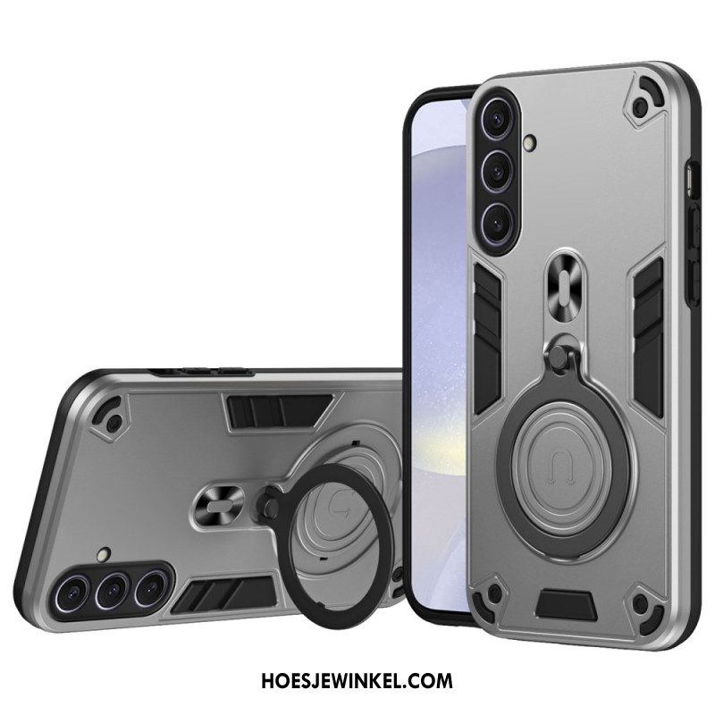 Cover Hoesje Samsung Galaxy S25 Plus 5g Telefoonhoesje Draaibare Standaard