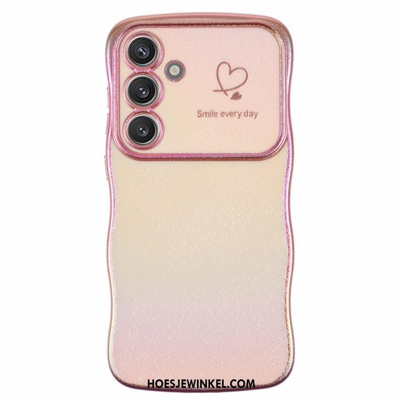 Cover Hoesje Samsung Galaxy S25 Plus 5g Telefoonhoesje Zijdeachtige Kleurovergang