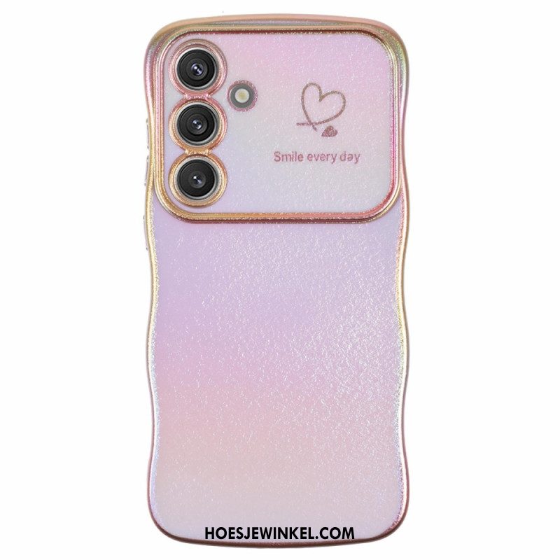 Cover Hoesje Samsung Galaxy S25 Plus 5g Telefoonhoesje Zijdeachtige Kleurovergang