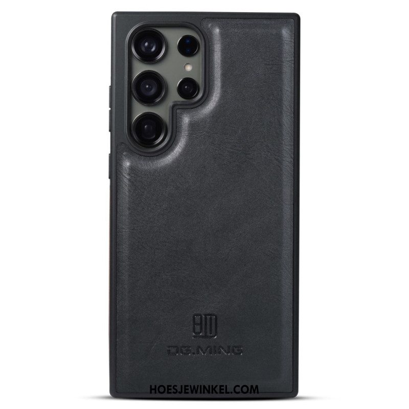 Cover Hoesje Samsung Galaxy S25 Ultra 5g Telefoonhoesje Dg.ming Leerstijl