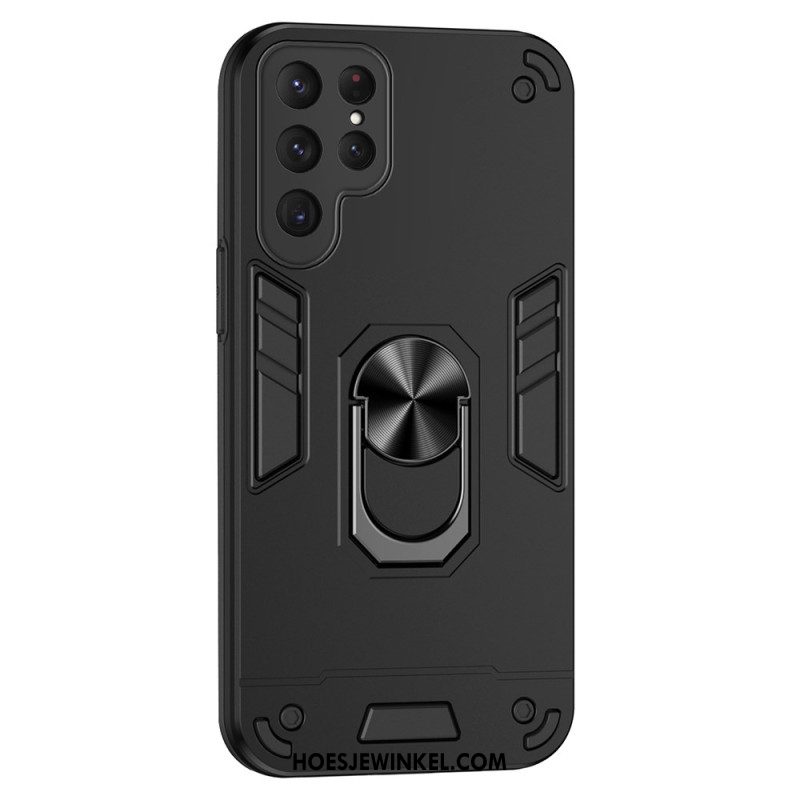 Cover Hoesje Samsung Galaxy S25 Ultra 5g Telefoonhoesje Draaibare Standaard