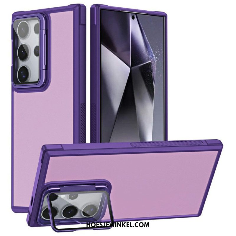 Cover Hoesje Samsung Galaxy S25 Ultra 5g Telefoonhoesje Lensbeschermer En Standaard