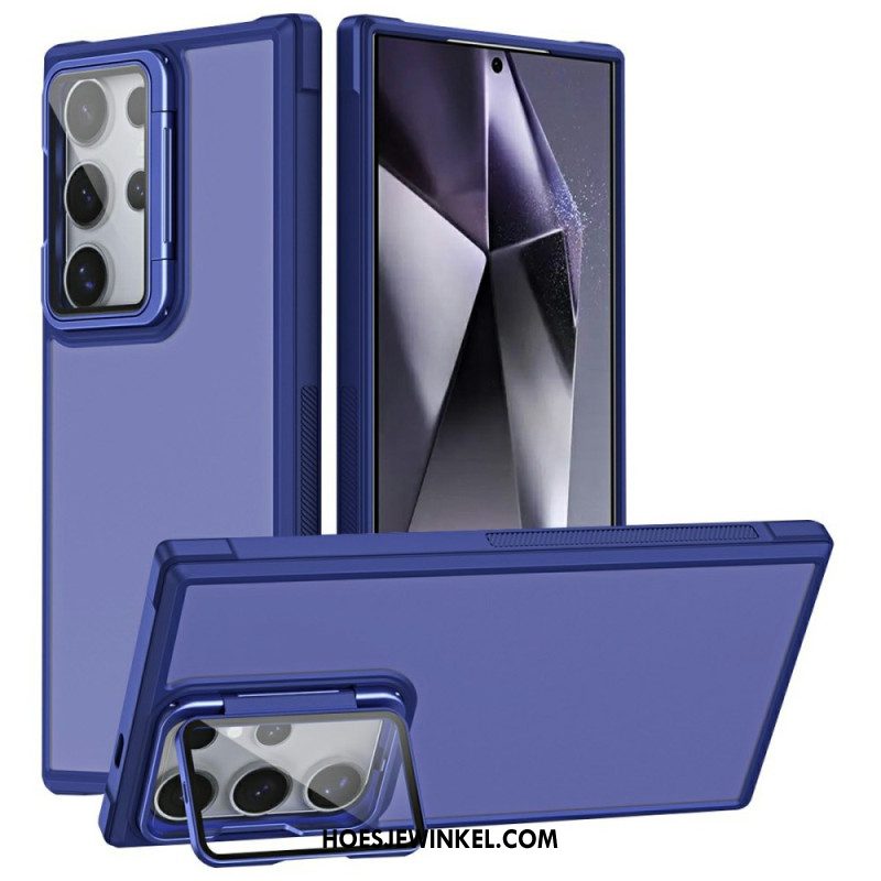 Cover Hoesje Samsung Galaxy S25 Ultra 5g Telefoonhoesje Lensbeschermer En Standaard