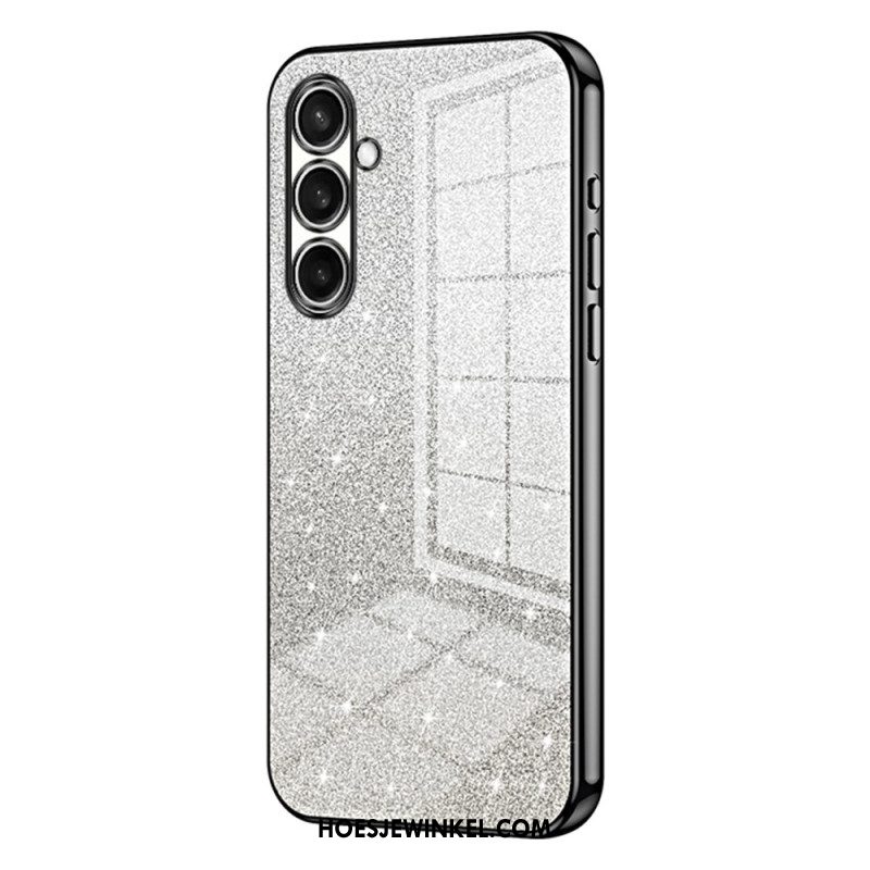 Cover Hoesje Samsung Galaxy S26 Plus Telefoonhoesje Gradiëntglitter