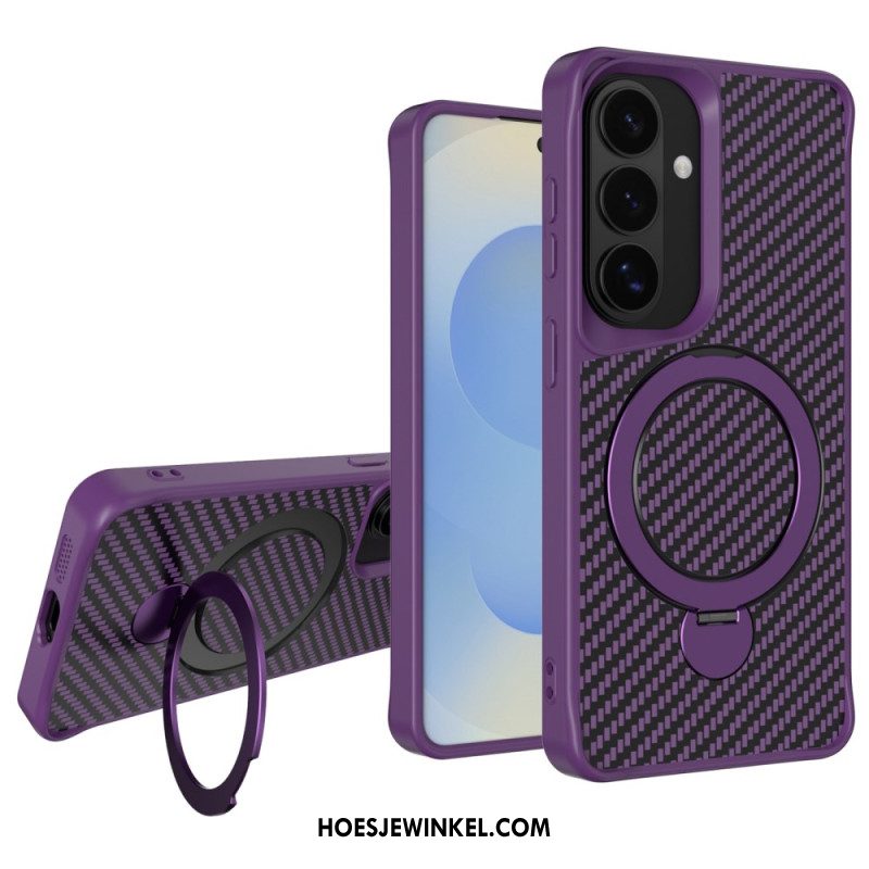 Cover Hoesje Samsung Galaxy S26 Telefoonhoesje Draaibare Magnetische Standaard