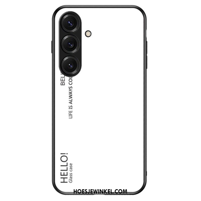 Cover Hoesje Samsung Galaxy S26 Telefoonhoesje Hello Gehard Glas