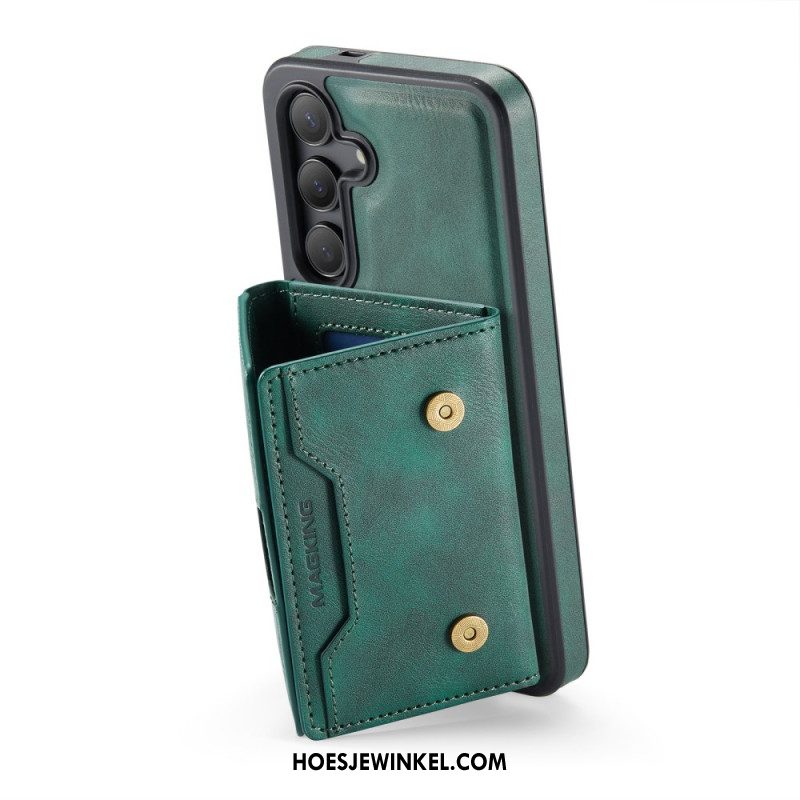 Cover Hoesje Samsung Galaxy S26 Telefoonhoesje Magking Magnetische Portemonnee