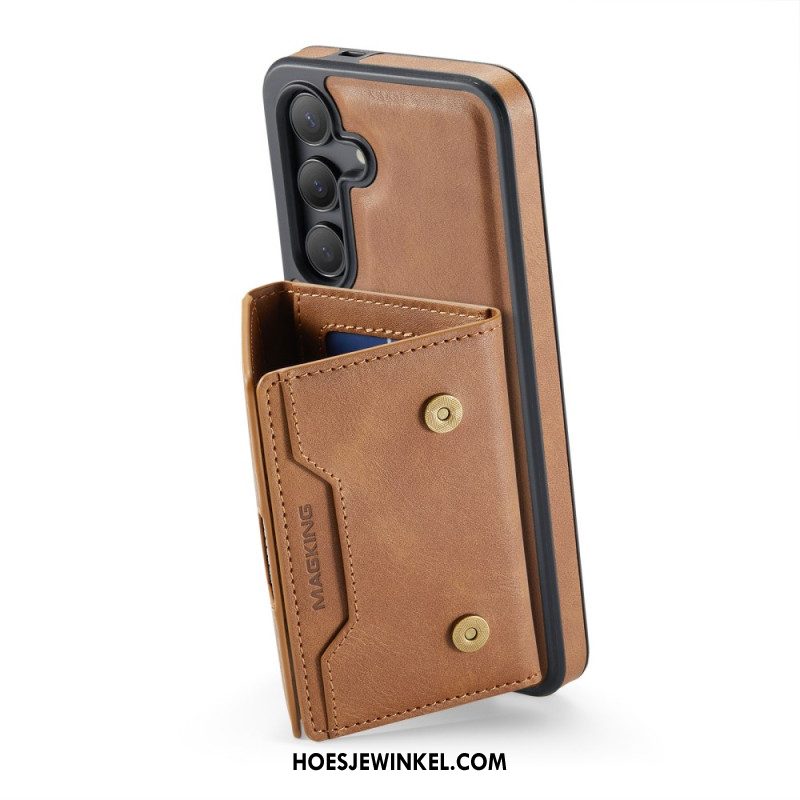 Cover Hoesje Samsung Galaxy S26 Telefoonhoesje Magking Magnetische Portemonnee