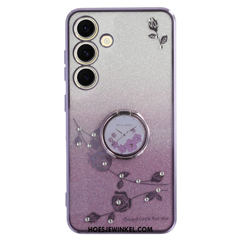 Cover Hoesje Samsung Galaxy S26 Telefoonhoesje Ringhouder Met Pailletten Kadem