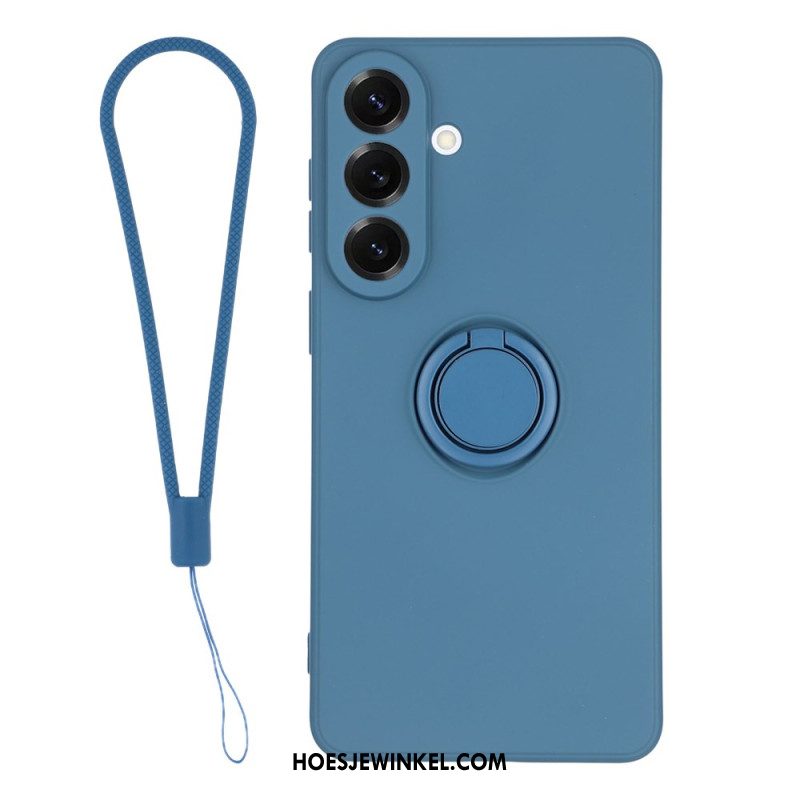 Cover Hoesje Samsung Galaxy S26 Telefoonhoesje Siliconen Bandje
