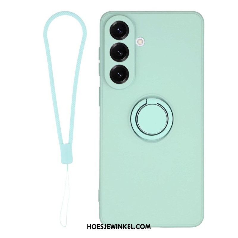 Cover Hoesje Samsung Galaxy S26 Telefoonhoesje Siliconen Bandje