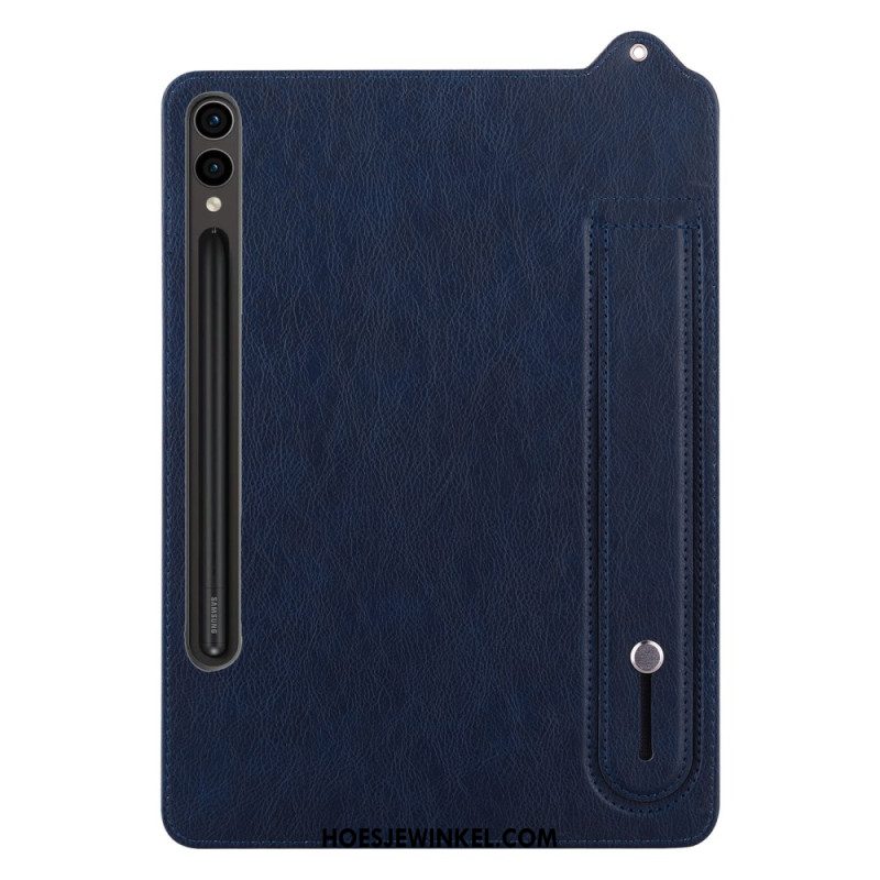 Cover Hoesje Samsung Galaxy Tab S11 Ultra Telefoonhoesje Lederlook Met Handmatige Bevestiging
