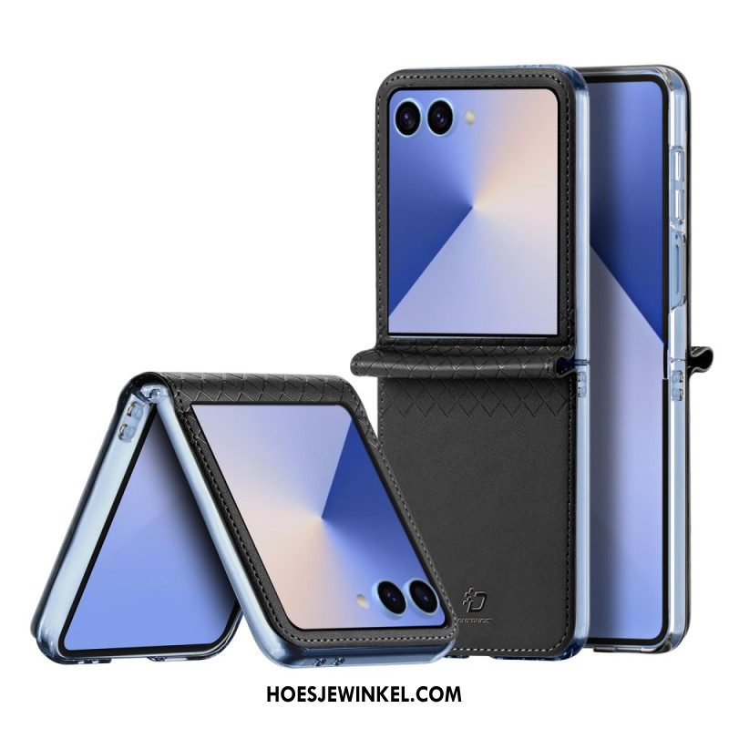 Cover Hoesje Samsung Galaxy Z Flip 7 Telefoonhoesje Bril-serie Dux Ducis