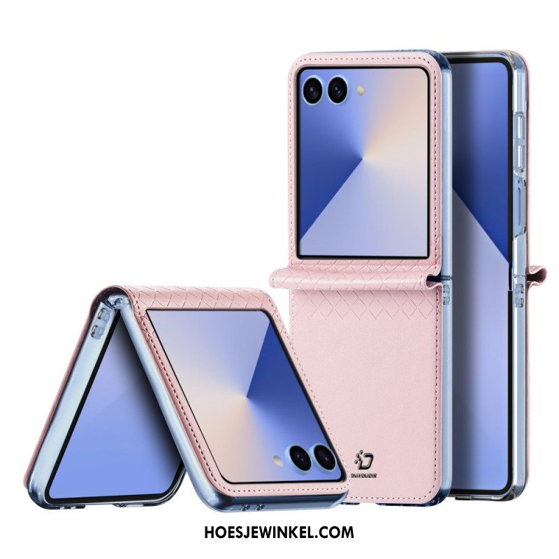 Cover Hoesje Samsung Galaxy Z Flip 7 Telefoonhoesje Bril-serie Dux Ducis