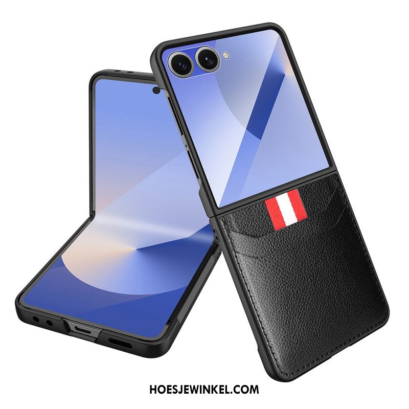 Cover Hoesje Samsung Galaxy Z Flip 7 Telefoonhoesje Zijdezachte Textuur