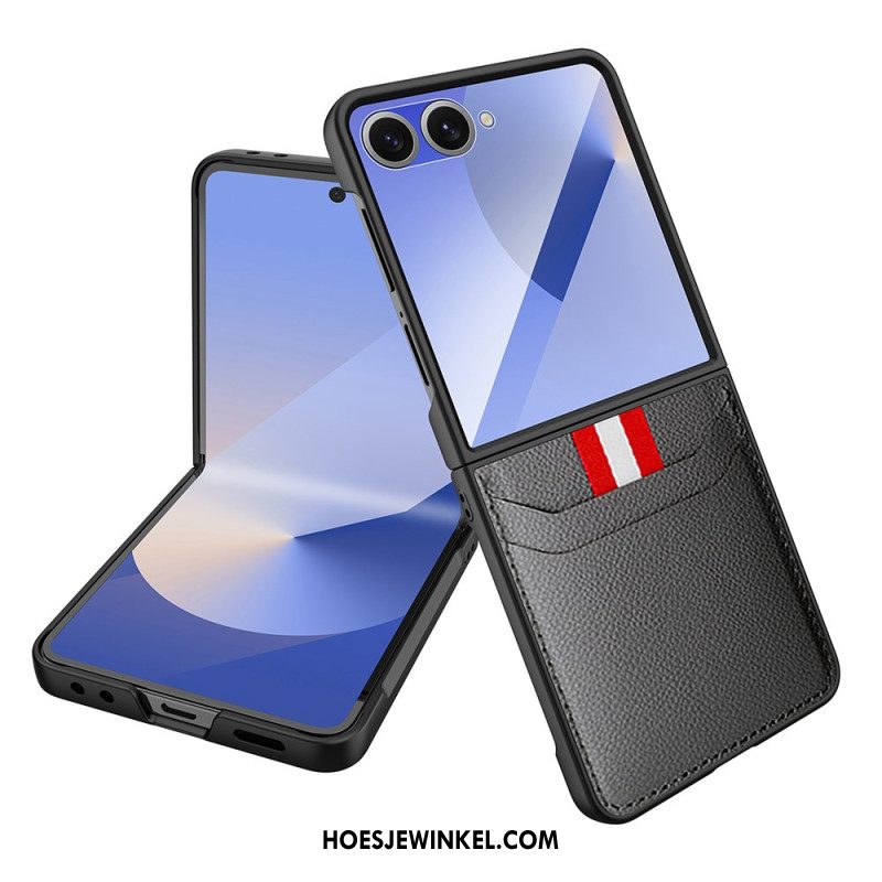 Cover Hoesje Samsung Galaxy Z Flip 7 Telefoonhoesje Zijdezachte Textuur