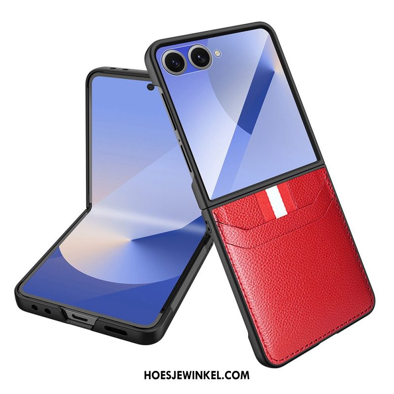 Cover Hoesje Samsung Galaxy Z Flip 7 Telefoonhoesje Zijdezachte Textuur