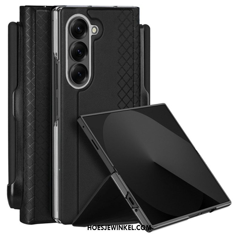 Cover Hoesje Samsung Galaxy Z Fold 7 Telefoonhoesje Bril Series Dux Ducis Stylushouder