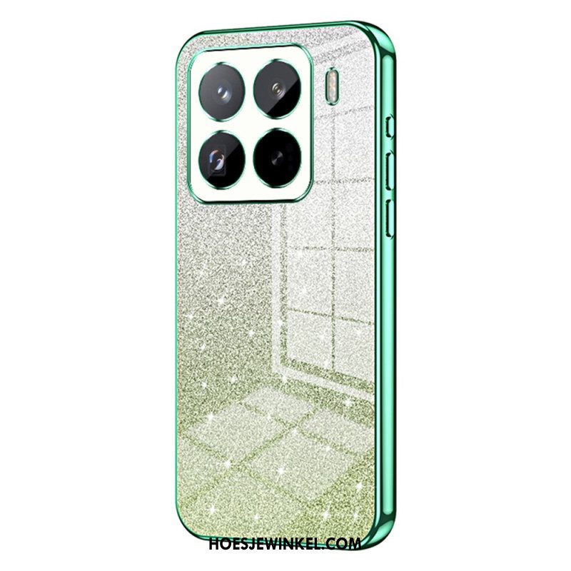 Cover Hoesje Xiaomi 15 Pro Telefoonhoesje Gradiënt Glitter