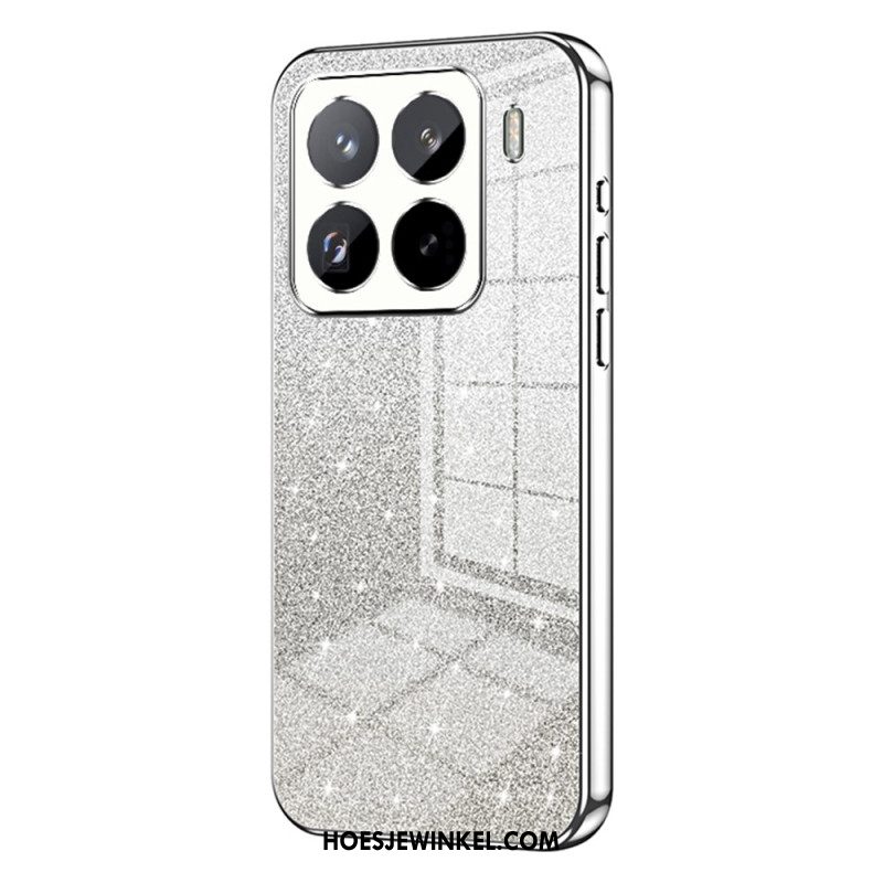 Cover Hoesje Xiaomi 15 Pro Telefoonhoesje Gradiënt Glitter